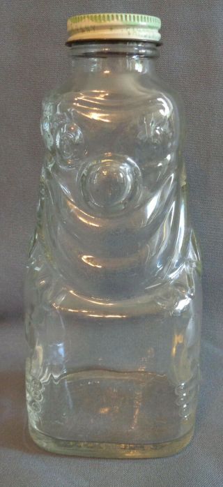 Vintage Glass Clown Character Bank Grapette Syrup Anchor Hocking Camden Ark