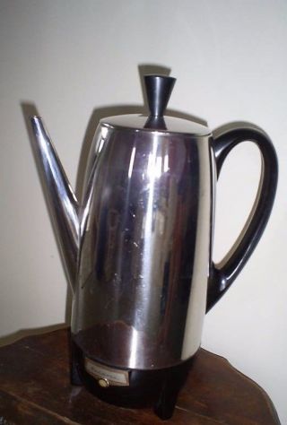 Vintage Kenmore Coffee Maker Automatic Percolator 12 Cup Stainless Steel