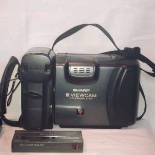 Sharp 8 Viewcam Hi - Fi Monaurol Camcorder Vintage