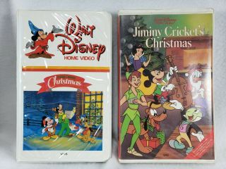 Vintage Walt Disney Christmas & Jiminy Cricket 