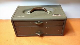 Vintage Kennedy Kits Fishing Tackle Box Tc - 14 Rare