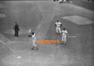1954 Ted Williams Boston Red Sox Al Hof @ Bat 8x10 Photo $$