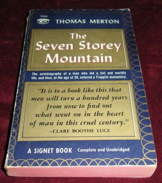 The Seven Storey Mountain By Thomas Merton Vintage Paperback