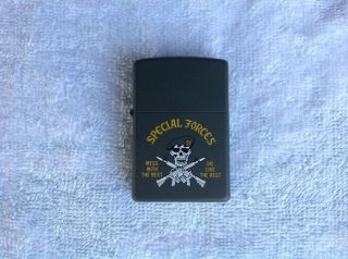 Special Forces Military Green Zippo Lighter
