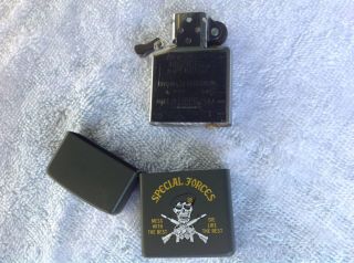 Special Forces Military Green Zippo Lighter 3