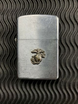 U.  S.  Marine Corps Wwii,  Cigarette Lighter From Camp Lejeune.  Lighter