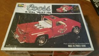 Vintage Revell Coors Courier Model Kit 1:25 Scale 1978