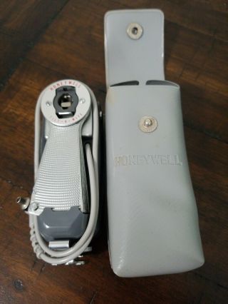 Vintage Honeywell Tilt - A - Mite Camera Flash Unit Collapsible Fan Style Japan Exc