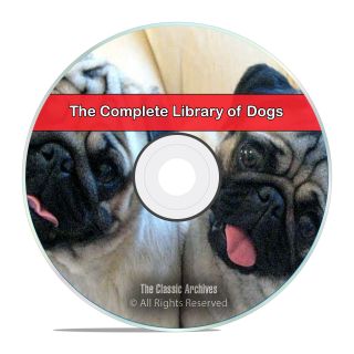 The Complete Library Of Dogs,  Health,  Breeding,  Hunt Train,  110 Books Cd Dvd H46