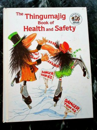 The Thingumajig Book Of Health And Safety Irene Keller Vintage Childrens Book