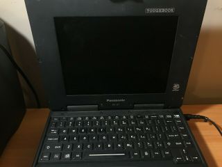 Vintage Panasonic Toughbook Cf - 27 Laptop Pentium Mmx 96mb Ram 4gb Hdd