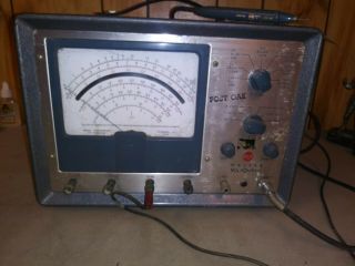 Vintage Rca Master Voltohmyst Wv - 87b Radio Corp America 1962 Tester
