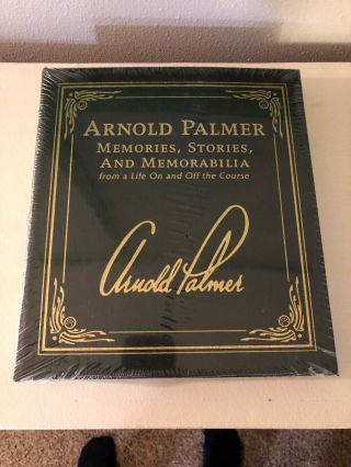 Easton Press Arnold Palmer Signed & - Memories,  Stories,  And Memoribilia