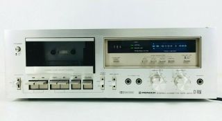 Pioneer Ct - F650 Vintage Stereo Cassette Tape Deck For Repair/parts