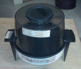 Vintage Robeson Country Kitchen Electric Popcorn Popper Does Not Have A Cord