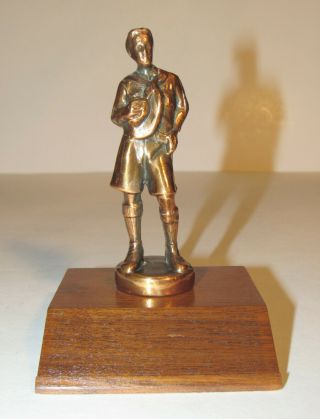 Vintage Boy Scouts Of America Statue Trophy Award R Tait Mckenzie “the Ideal Sco