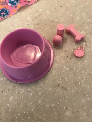 1980 ' s & 1990 ' s Vintage Mattel Barbie Doll accessories Cat And Dog 3