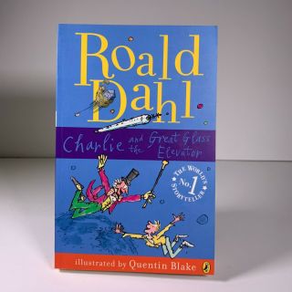 Charlie And The Great Glass Elevator,  Roald Dahl,  Dj 1st Ed.  Willy Wonka