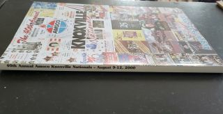 vintage auto racing programs Knoxville Nationals Program 2000 40th Annual 3