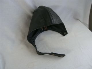 Vintage El Cajon California Leather Motorcycle Helmet Liner Medium 7 - 7 1/4