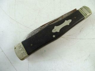 Antique York Knife Co Coca Cola Coke Bottle Folding Pocket Knife Utility Vtg