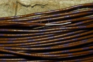 Siemens 0.  42 mm hook up tinned copper vintage wire 1959 NOS 5 meters 2