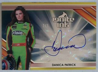 Danica Patrick 2013 Press Pass Ignite Ink Autograph Card 1/5