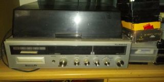 Vintage Panasonic Sc - 3160 Pll Multiplex Circuit 8 Track Turntable Radio