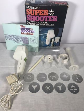 Vintage Wear - Ever Shooter Electric Cookie Candy Maker Press Complete 70001