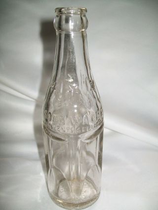 Vintage Bottle Soda Water Culpeper Va.  Property Of Coca Cola Bottling Co.  6 Oz.