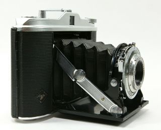 VINTAGE Agfa Isolette I Folding Camera 120 MEDIUM FORMAT Agnar f/4.  5 85mm Lens 3