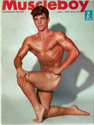 Muscleboy / Demi - Gods June 1963 Vol.  1 N0.  2 / Gay,  Vintage,  Beefcake,