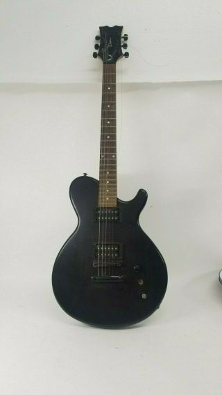 Vintage Dean Electric Guitar Black - 6 String Needs Work