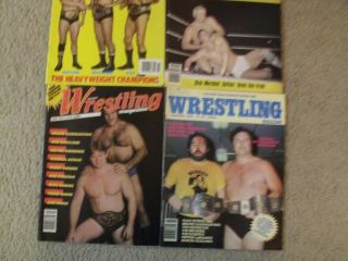 26 Vintage early 1980 ' s Wrestling Magazines - Ladies,  Female,  Women,  Girl Wrestlers 2