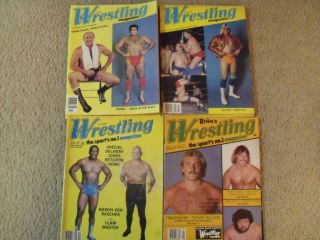 26 Vintage early 1980 ' s Wrestling Magazines - Ladies,  Female,  Women,  Girl Wrestlers 3
