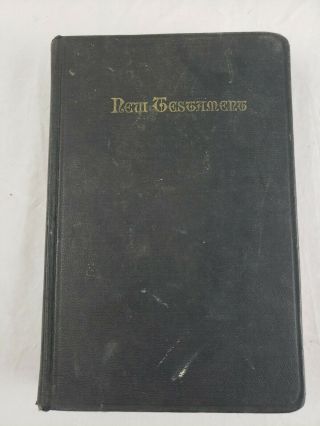Vintage Bible Testament & Psalms American Bible Society Lg Print 1611 Kjv