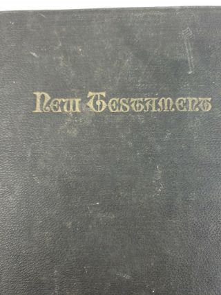 Vintage Bible Testament & Psalms American Bible Society Lg Print 1611 KJV 2