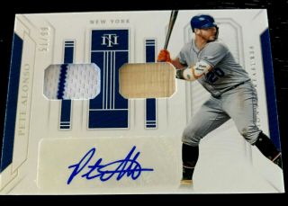 51/99 Pete Alonso 2019 National Treasures Autograph Auto Jersey/bat Rookie Mets