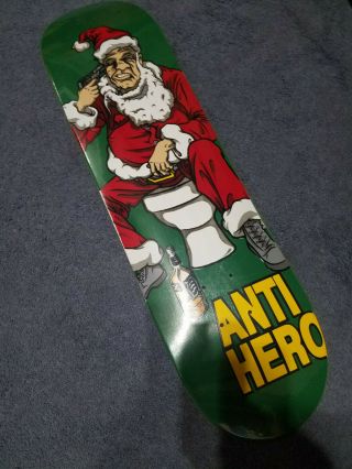 Nos 2000 Anti Hero Suicide Santa Skateboard Deck Grosso,  Thiebaud,  Deluxe,  Powell