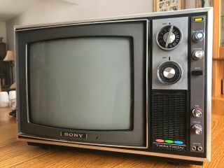 Vintage Sony Trinitron Kv1201 Television