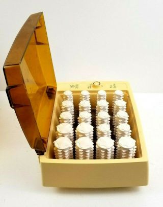Vintage General Electric Ge Hair Setter Hot Rollers Curlers Mist Conditioner Dry