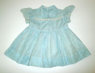 Vintage 36 " Patti Playpal Turquoise Blue Dress Htf Budget