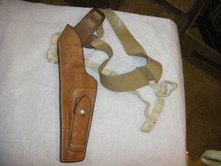 Vintage Safariland Leather Shoulder Holster Frame 6 - 6 1/2 "