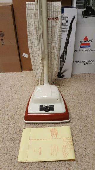 Vintage Eureka 1429d F&g - Style Upright Vacuum -