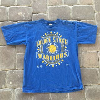 Vintage Nba Golden State Warriors Starter T Shirt Single Stitch