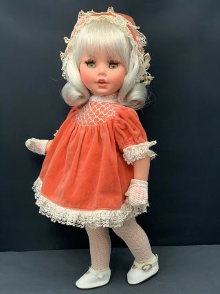Vintage 1960’s Furga Doll Made In Italy 14”