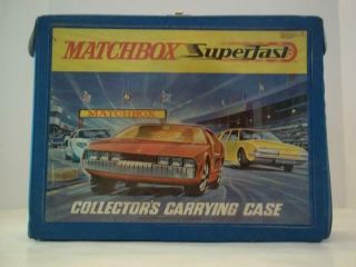 1/64 Scale Vintage Superfast Matchbox 48 Car Collectors Case