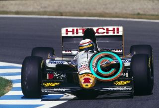 Racing 35mm Slide F1,  Alex Zanardi - Lotus 109,  1994 Europe Formula 1