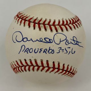1982 World Series Baseball Autograph Signed By St Louis Series Mvp Darrel Porter
