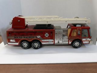 Vintage Nylint Water Cannon Fire Truck Sound Machine 1989 Collectors Item Toy